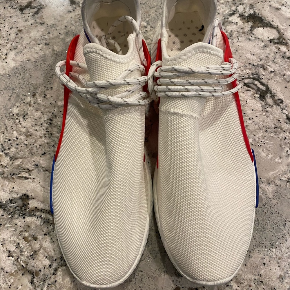 I Look Sneakers New White, Red and Blue